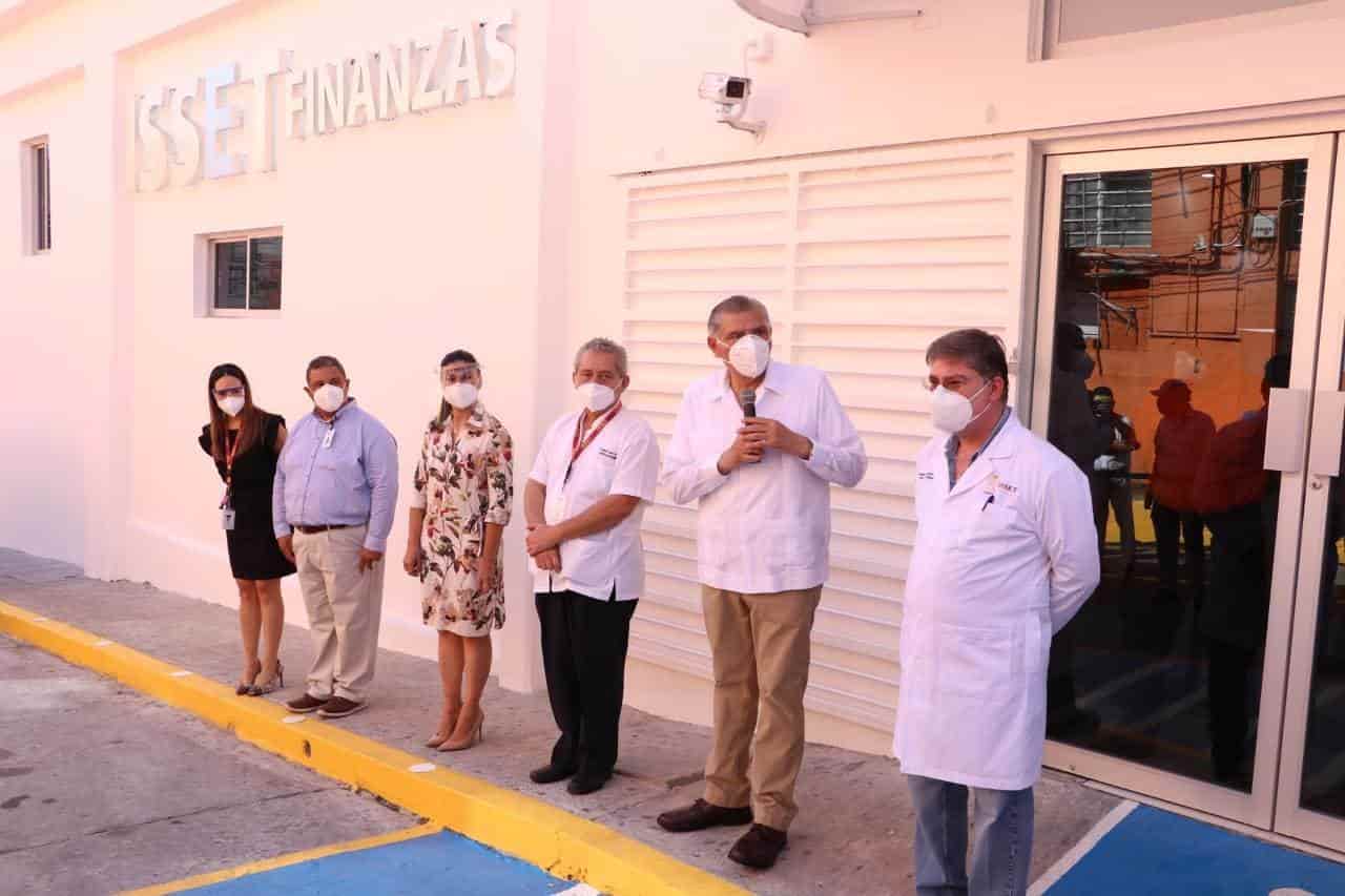 Inauguran dirección de Finanzas del ISSET Inauguran dirección de Finanzas del ISSET