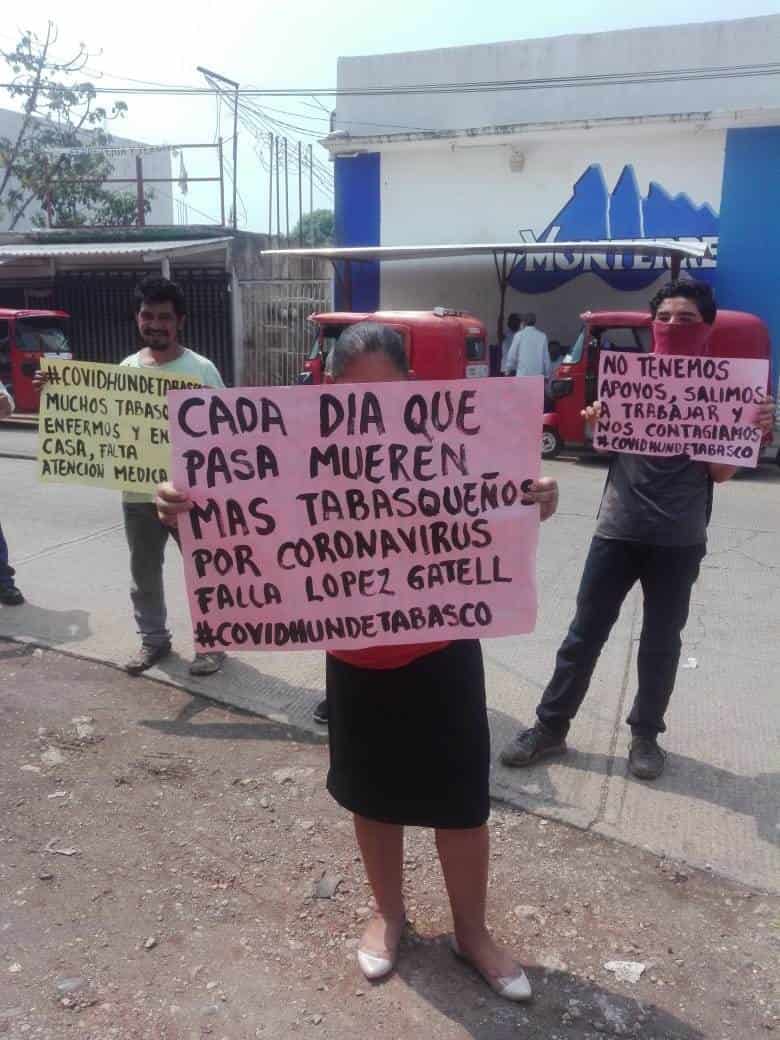 Protestan habitantes de Estanzuela ante visita de López-Gatell Protestan habitantes de Estanzuela ante visita de López-Gatell