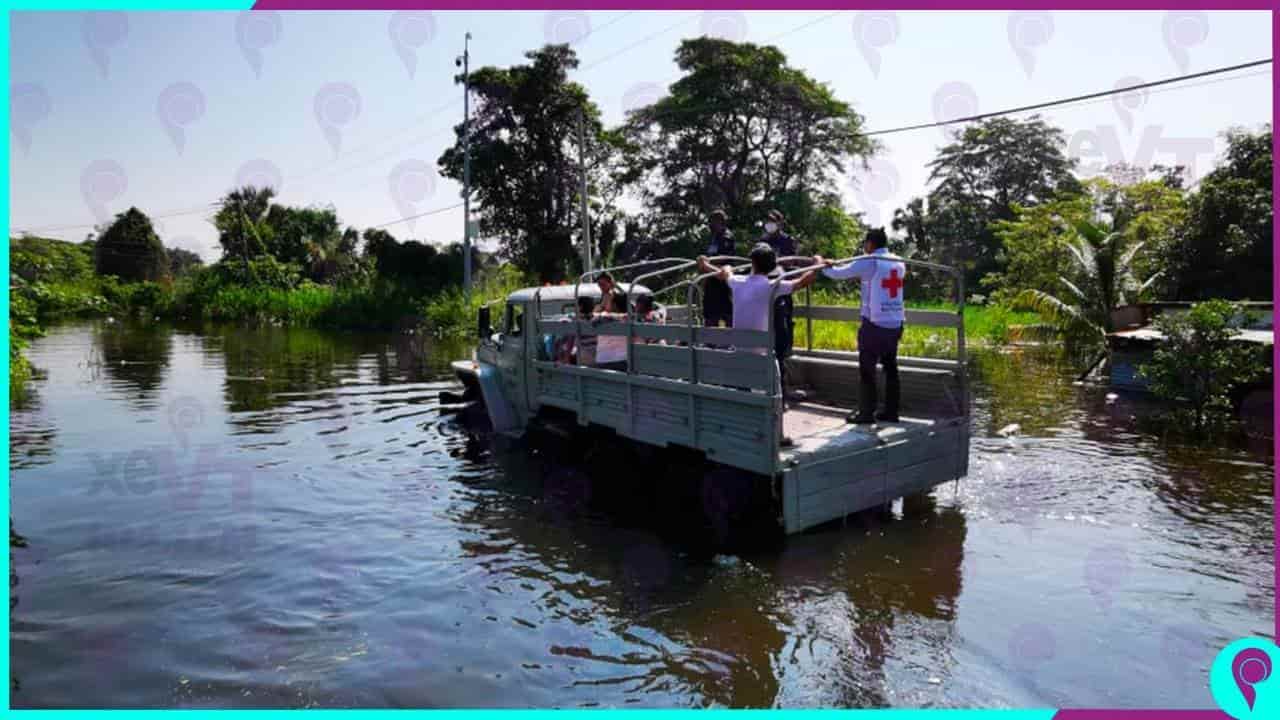 Fotogalería| Sufre Gaviotas Sur, sector Armenia, inundaciones por el río Grijalva