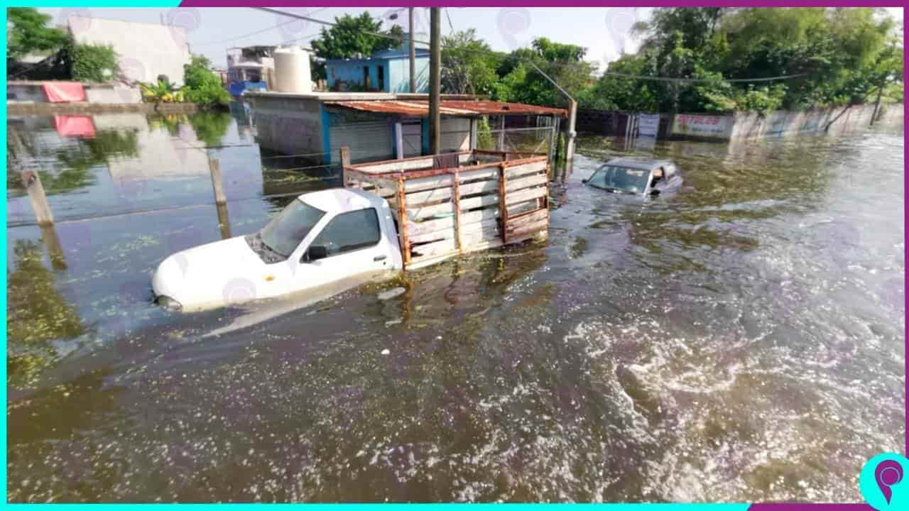 Fotogalería| Sufre Gaviotas Sur, sector Armenia, inundaciones por el río Grijalva