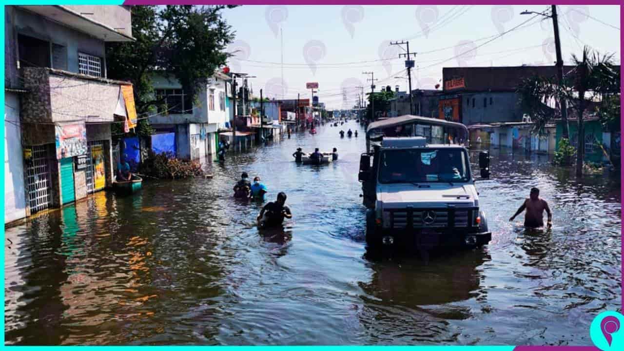 Fotogalería| Sufre Gaviotas Sur, sector Armenia, inundaciones por el río Grijalva