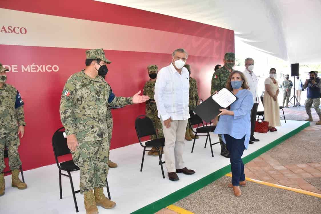 Conmemoran en Frontera día de la Armada de México Conmemoran en Frontera día de la Armada de México
