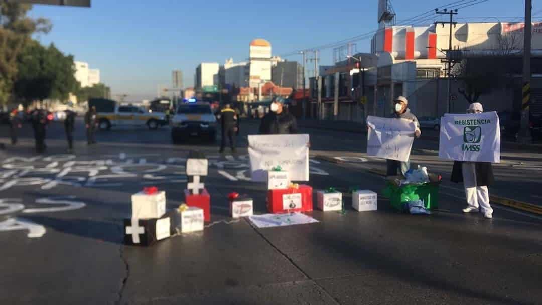 Inicia 2021 con manifestación en CDMX