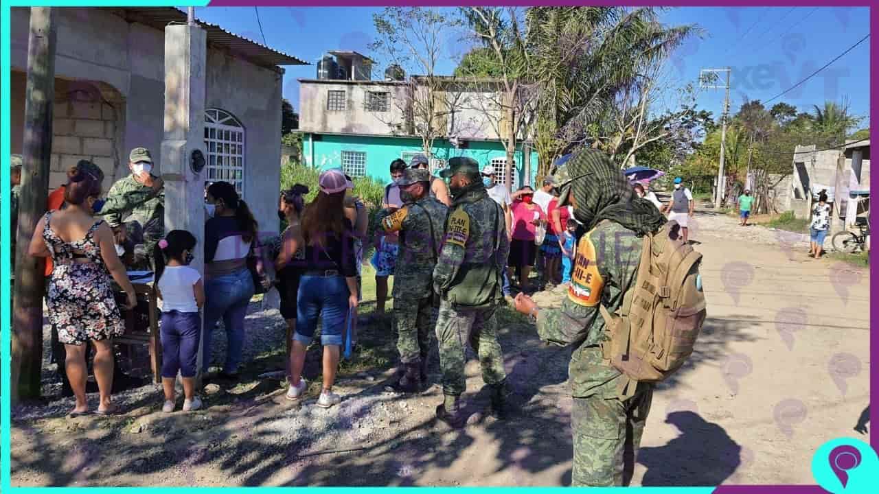 Sigue entrega de enseres en Gaviotas Sur Sigue entrega de enseres en Gaviotas Sur