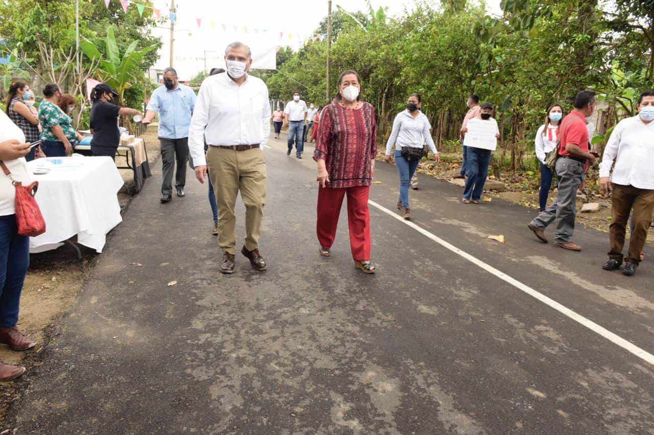 Inaugura y supervisa Adán Augusto obras por 19.2 mdp en Cunduacán Inaugura y supervisa Adán Augusto obras por 19.2 mdp en Cunduacán