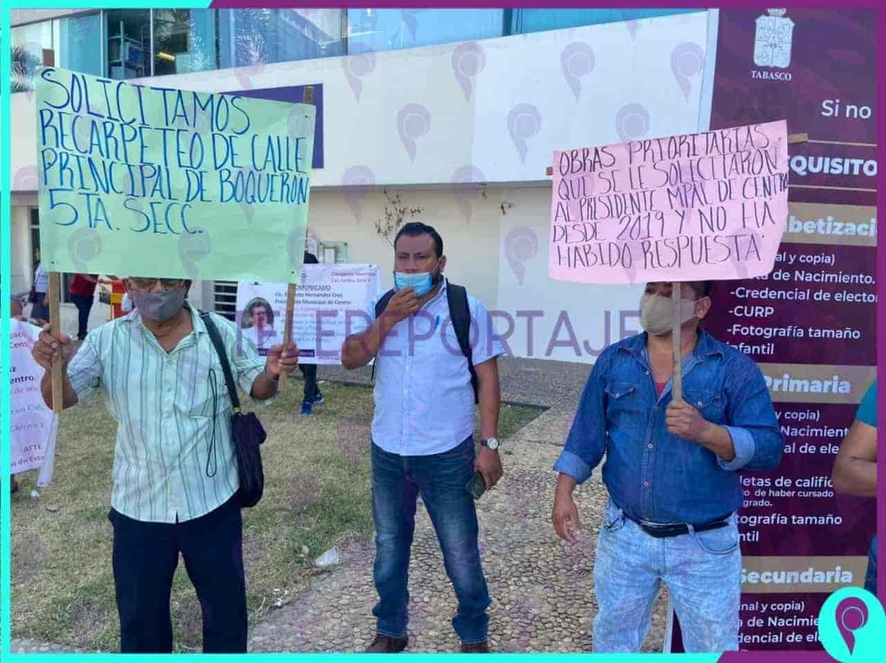 Se inconforman diversos grupos en Plaza de Armas Se inconforman diversos grupos en Plaza de Armas