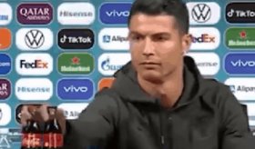 Una coquita pal´ susto: acción de Cristiano Ronaldo causa controversia