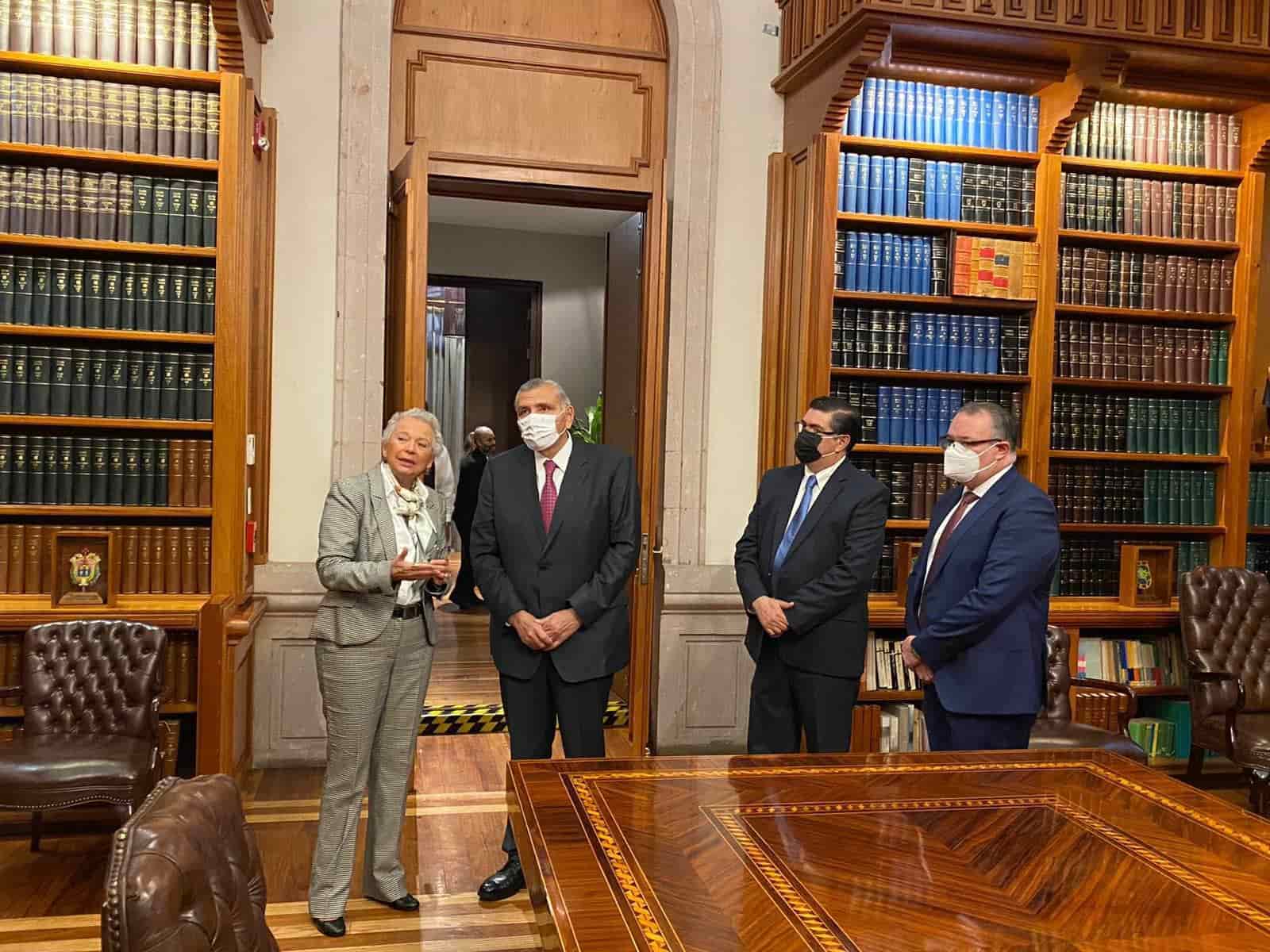 Llega Adán Augusto López a la SEGOB