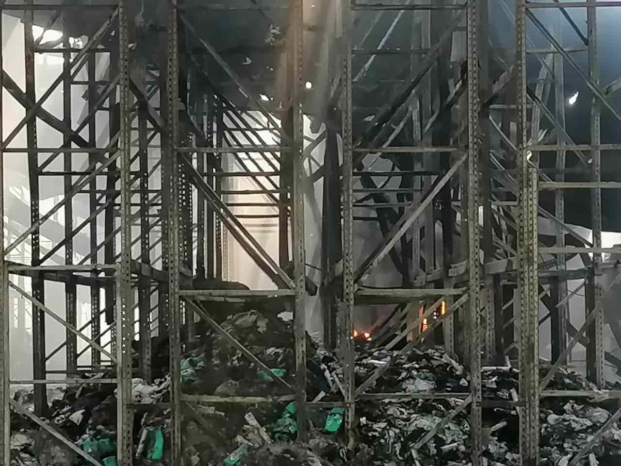 Declara PC sofocado incendio en CEDIS de abarrotera Declara PC sofocado incendio en CEDIS de abarrotera