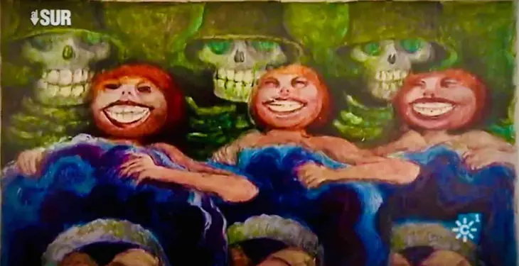 Piden repatriar 28 pinturas del muralista tabasqueño Montuy Piden repatriar 28 pinturas del muralista tabasqueño Montuy