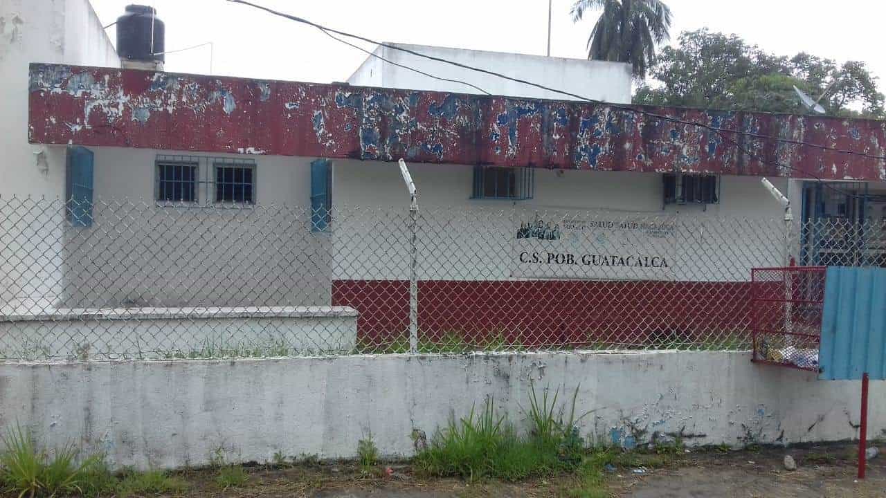 Denuncian malas condiciones del Centro de Salud de Guatacalca, Nacajuca Denuncian malas condiciones del Centro de Salud de Guatacalca, Nacajuca
