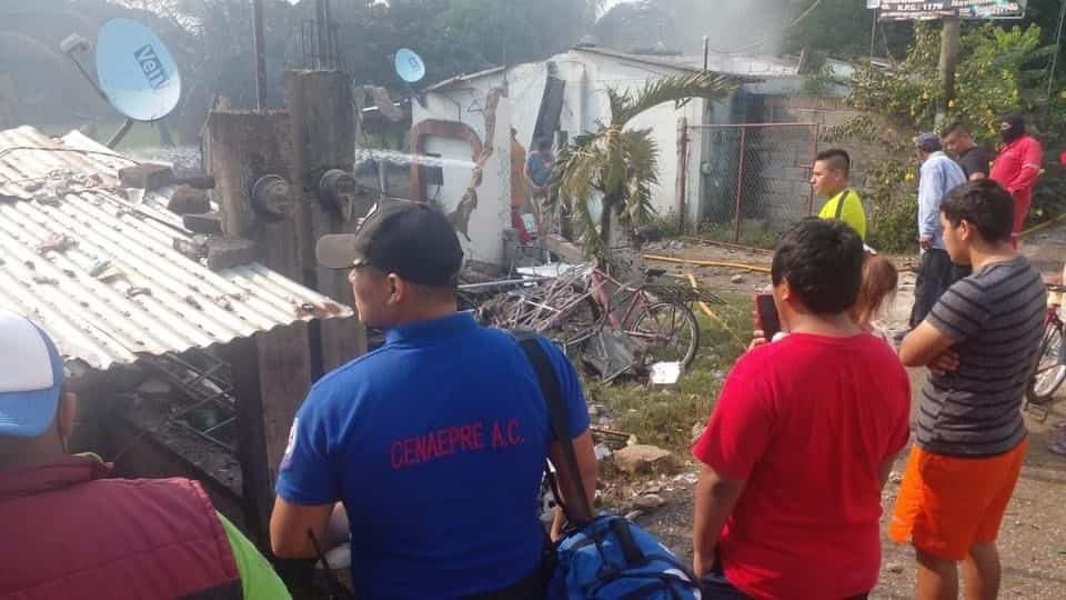 Explota polvorín clandestino en Comalcalco Explota polvorín clandestino en Comalcalco