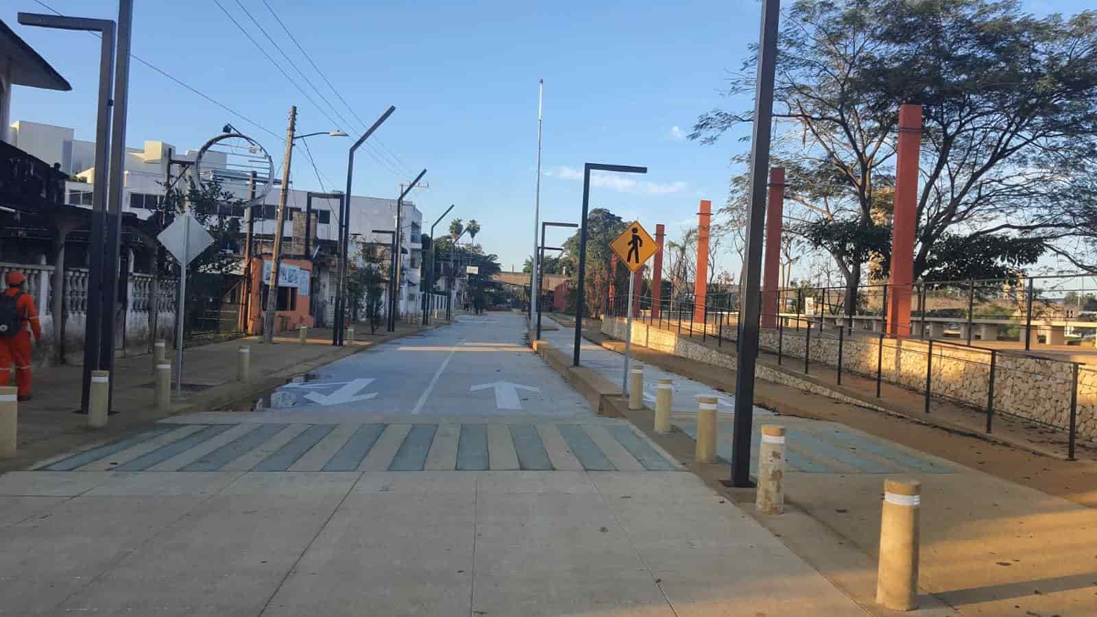 A punto de terminar primera etapa en malecón de Gaviotas