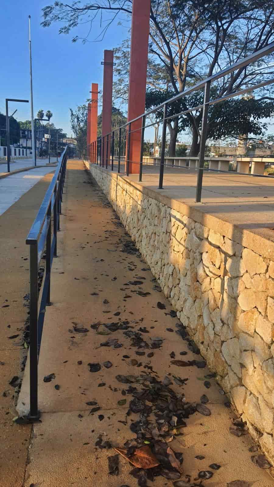 A punto de terminar primera etapa en malecón de Gaviotas