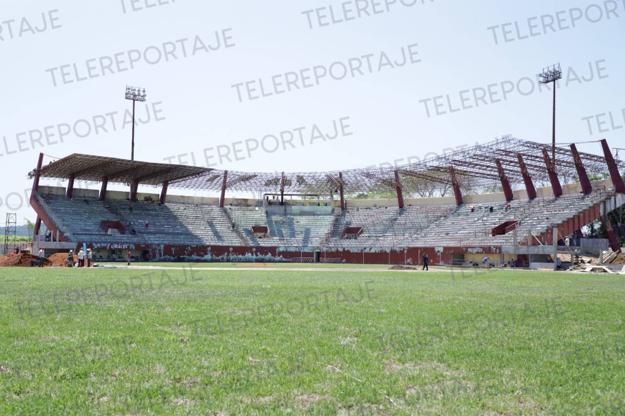 Avanza a tiempo adecuación del estadio Tumbapatos para hospedar a los Olmecas en el inicio de la LMB Avanza a tiempo adecuación del estadio Tumbapatos para hospedar a los Olmecas en el inicio de la LMB
