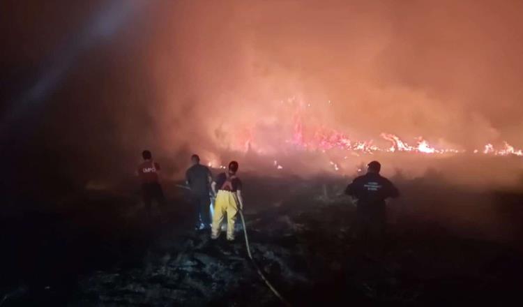 Reporta Ayuntamiento de Huimanguillo hasta dos incendios diarios