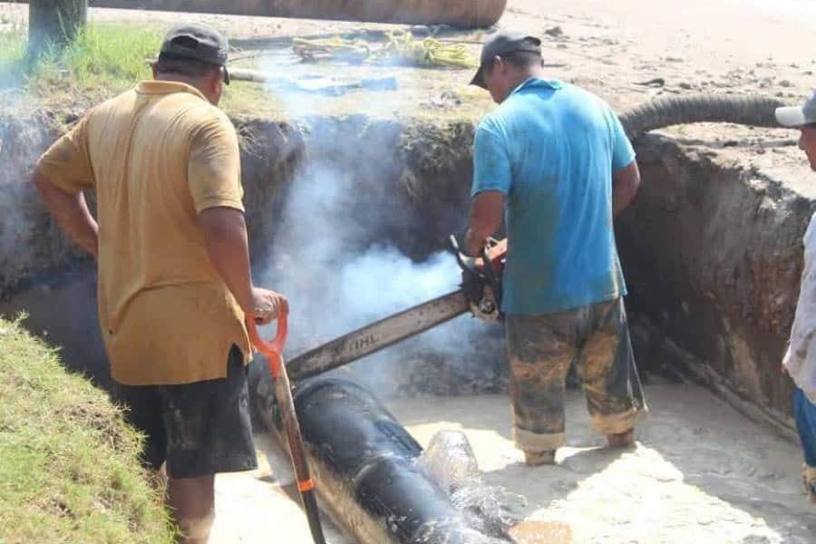 Anuncia Osuna reparación de 30 hundimientos en calles y avenidas