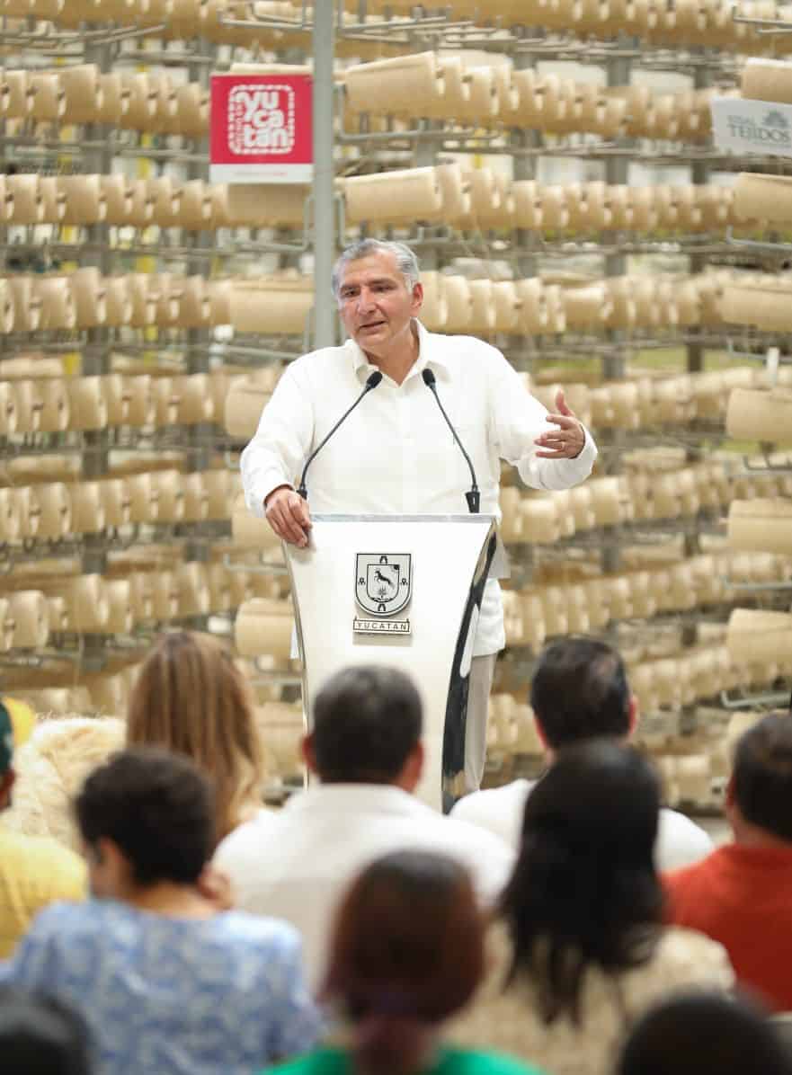 Inauguran Adán Augusto López y gobernador de Yucatán fábrica “Sisal Tejidos”, única en AL Inauguran Adán Augusto López y gobernador de Yucatán fábrica “Sisal Tejidos”, única en AL