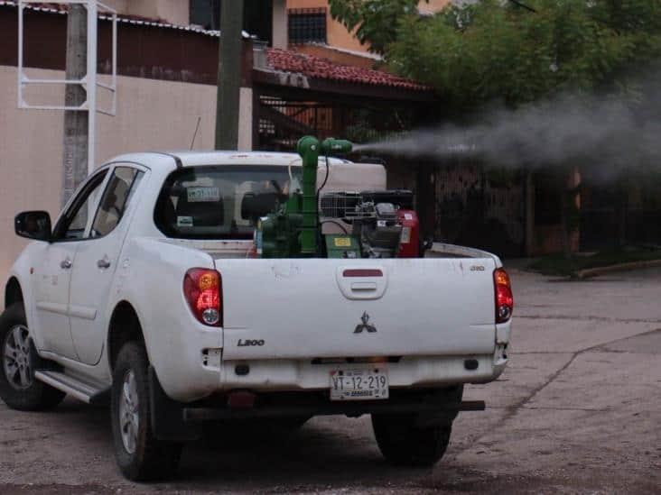 Inicia hoy programa de nebulización contra dengue en Centro