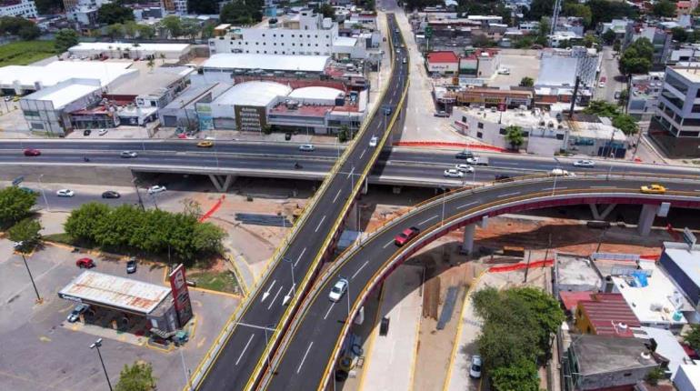 Prevén cierre de paso deprimido en distribuidor Universidad por arranque de quinta etapa de obra