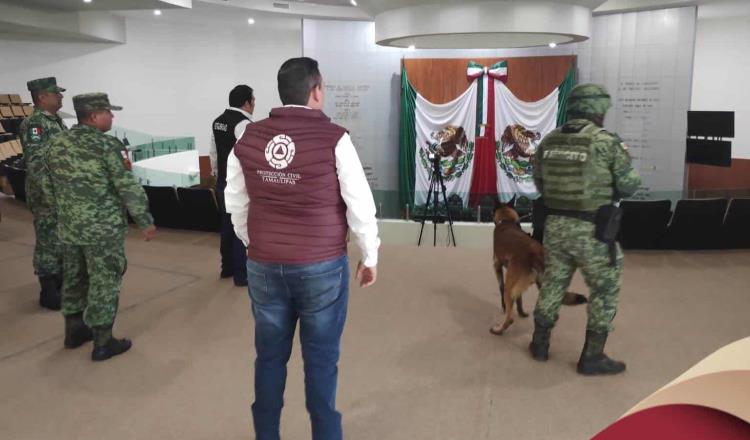Desalojan Congreso de Tamaulipas por falsa amenaza de bomba