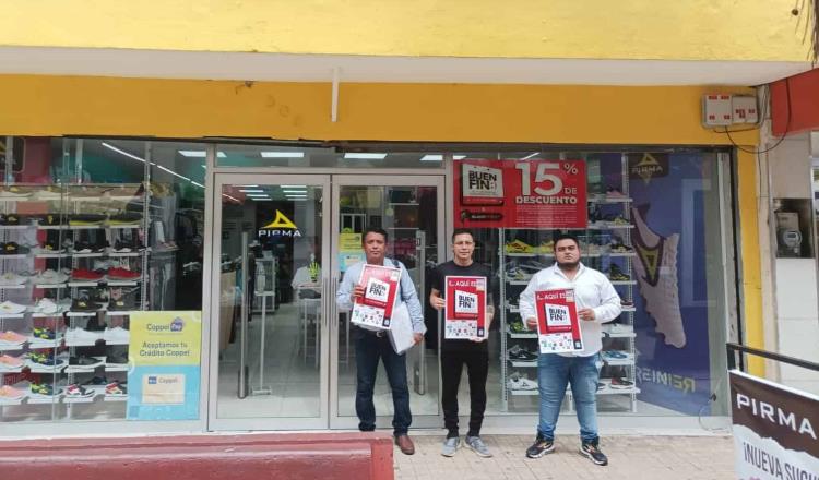 Incremento en ventas de hasta el 50% durante “Buen Fin”, estiman comerciantes del Centro Histórico de Villahermosa