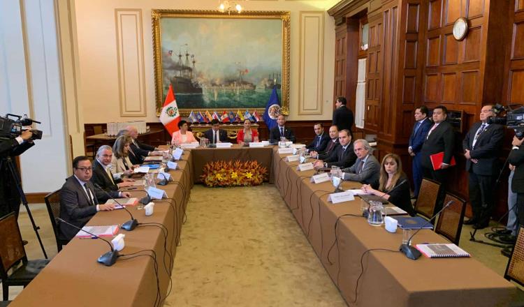 Llega Misión de la OEA a Perú para evaluar crisis política, ante acusaciones contra Castillo