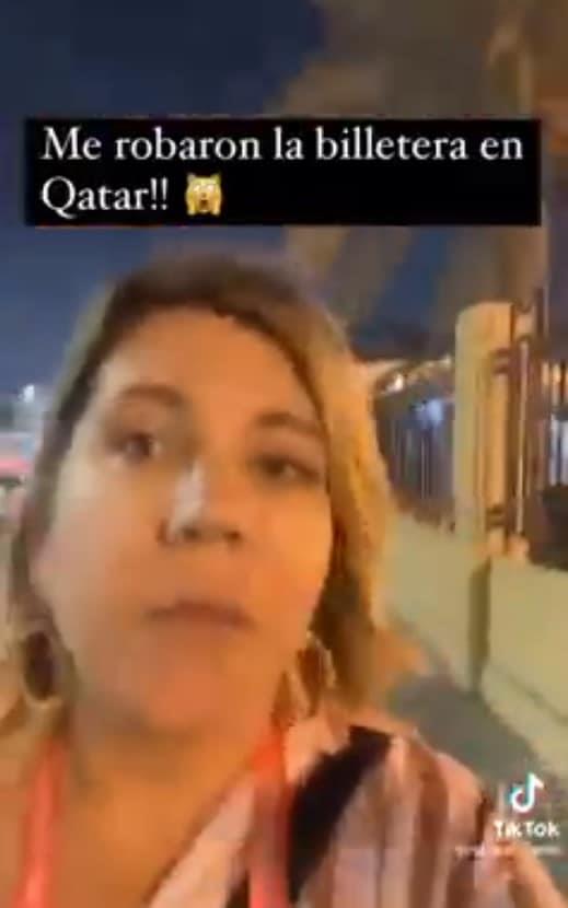 Roban billetera a reportera argentina, durante entrevista en Qatar