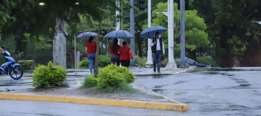 Mantiene Conagua pronóstico de lluvias torrenciales de hasta 250 mm para este miércoles