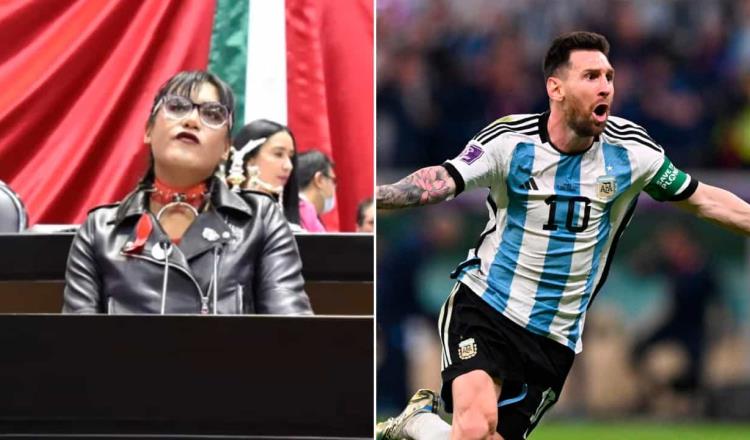 Propone diputada declarar persona non grata a Messi