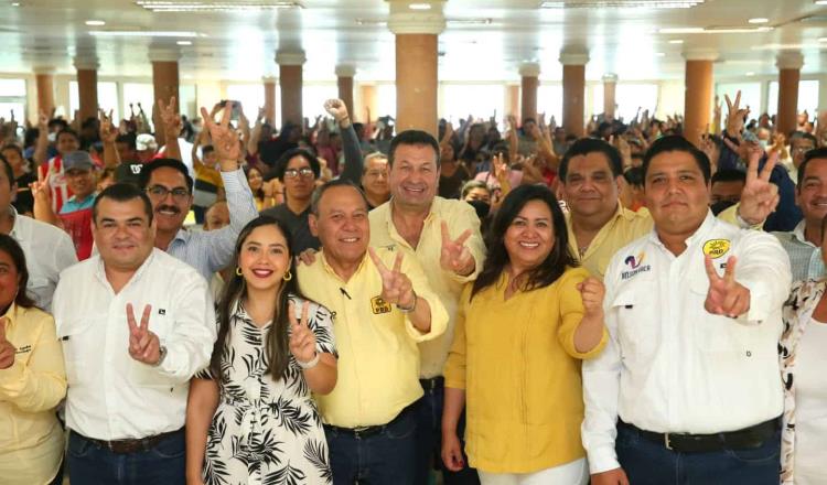 Llama PRD a militantes de Tabasco a cerrar filas para ganar gubernatura en 2024