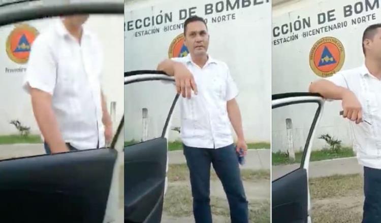 Evidencian a taxista por querer negar servicio a usuario del Country a Tamulté