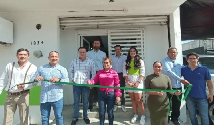PVEM inaugura casa de gestión en Centro, será centro de acopio