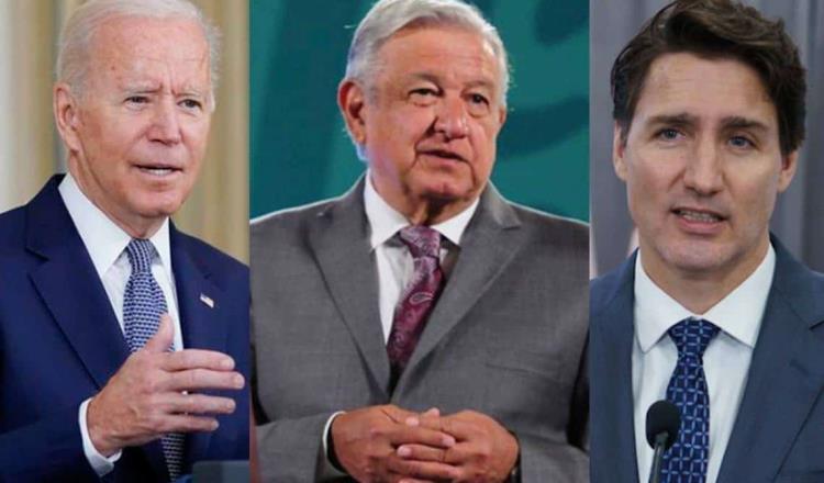 Este martes Obrador se reúne con Biden y Trudeau en la Cumbre de Líderes de América del Norte