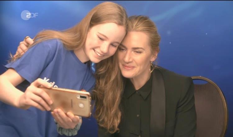 [Video] Periodista infantil entrevista a Kate Winslet y momento se vuelve viral