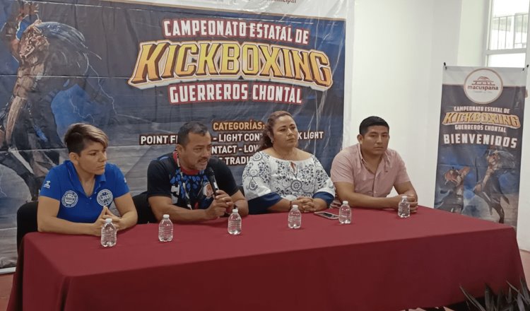 Macuspana tendrá Campeonato Estatal de Kickboxing Guerreros Chontal