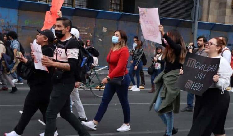 Se registran destrozos durante protesta contra GN en el Metro