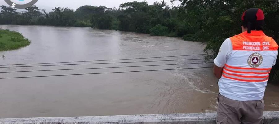 Anuncian limpieza de puentes del río Pichucalco, para evitar inundaciones en temporada de lluvias