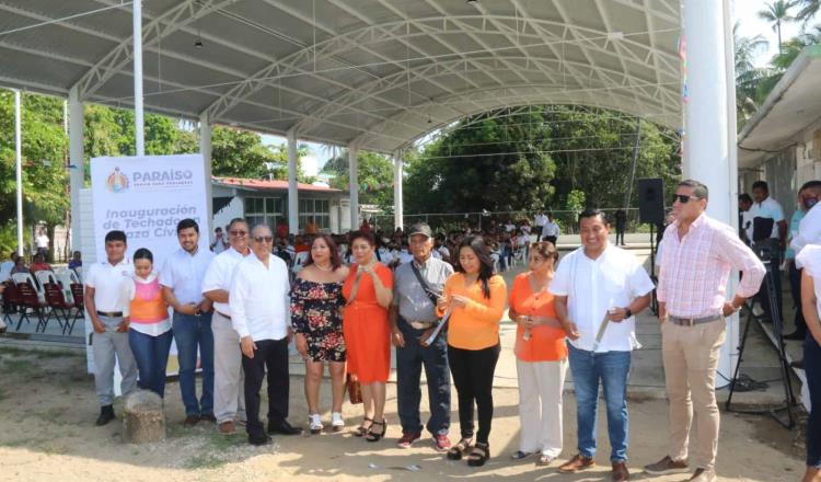 Inaugura gobierno municipal infraestructura educativa en Paraíso