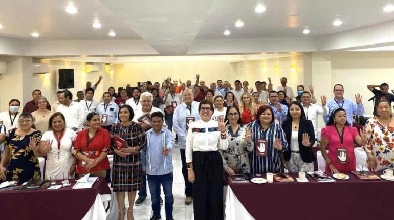 Celebran morenistas Consejo Estatal; acuden ´adancistas´ y el ´Grupo May´