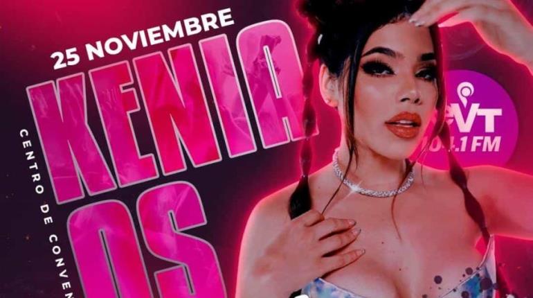 ¡Atención keninis! Canjea tu boleto digital por físico para el show de Kenia Os en el Convenciones