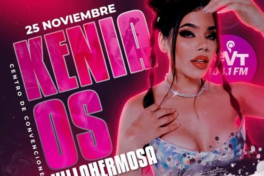 ¡Atención keninis! Canjea tu boleto digital por físico para el show de Kenia Os en el Convenciones