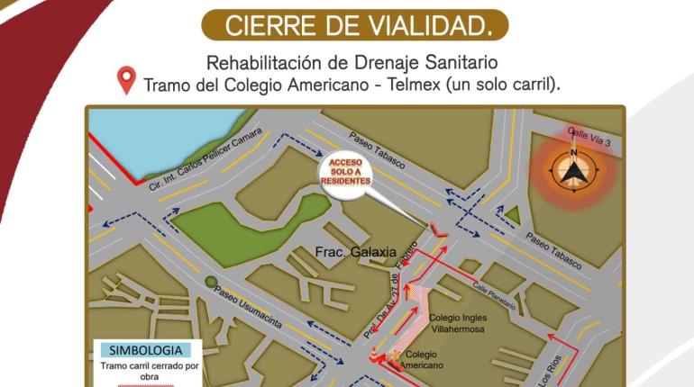 Cierran un carril de prolongación de 27 de febrero, por reparación de SAS