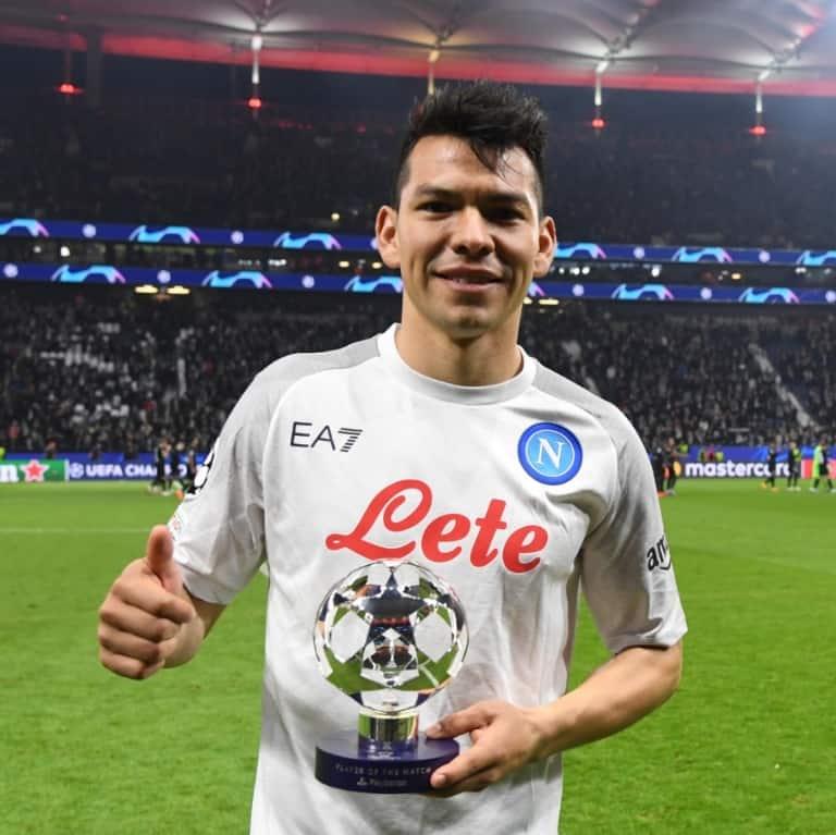 Chucky Lozano es nominado a jugador de la semana de Champions League