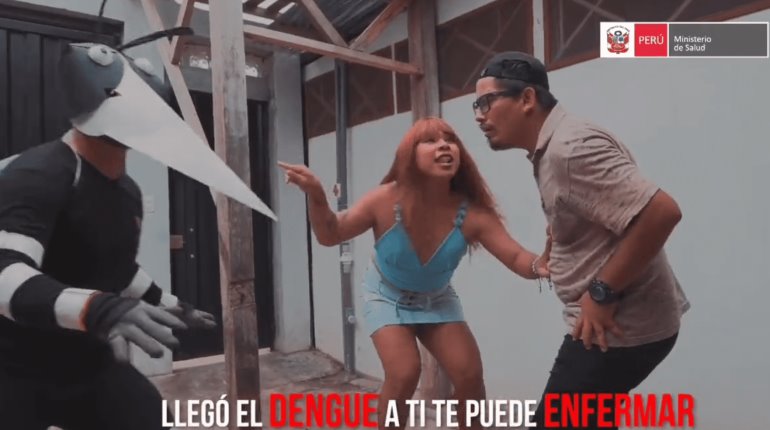 Se vuelve viral campaña contra el dengue en Perú con tema de Shakira