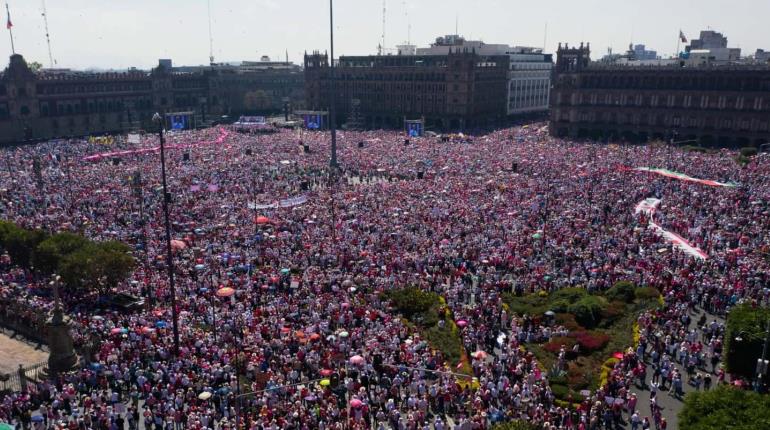 Asistieron a marcha "en defensa del INE" 90 mil personas: Gob CDMX