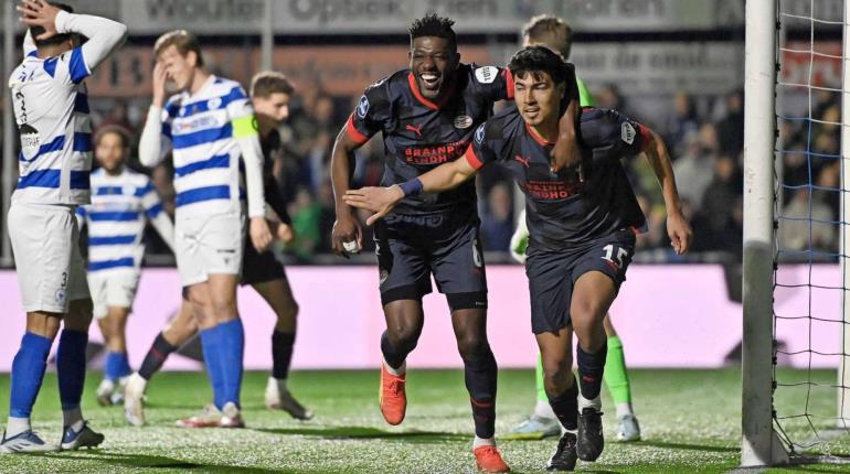 PSV avanza a final de Copa de Holanda con gol del mexicano Erick Gutiérrez