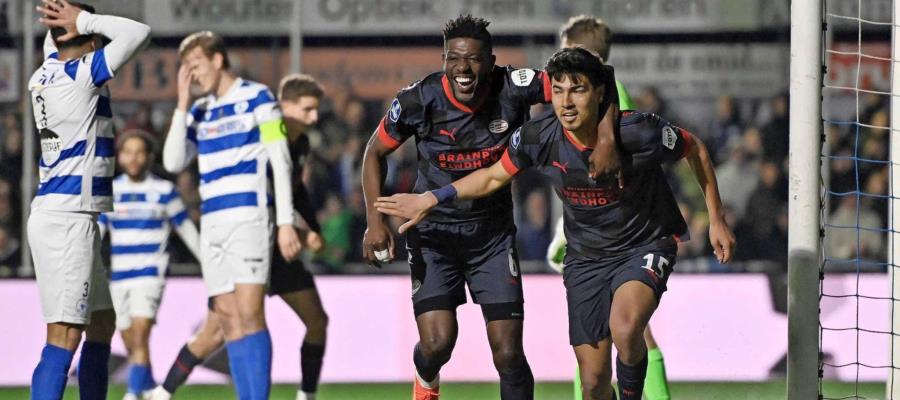 PSV avanza a final de Copa de Holanda con gol del mexicano Erick Gutiérrez