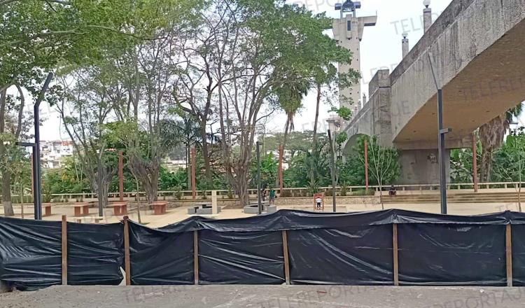 Cierran el parque La Bandera de Gaviotas por remodelación