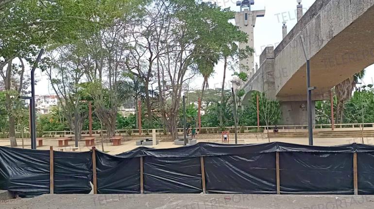 Cierran el parque La Bandera de Gaviotas por remodelación